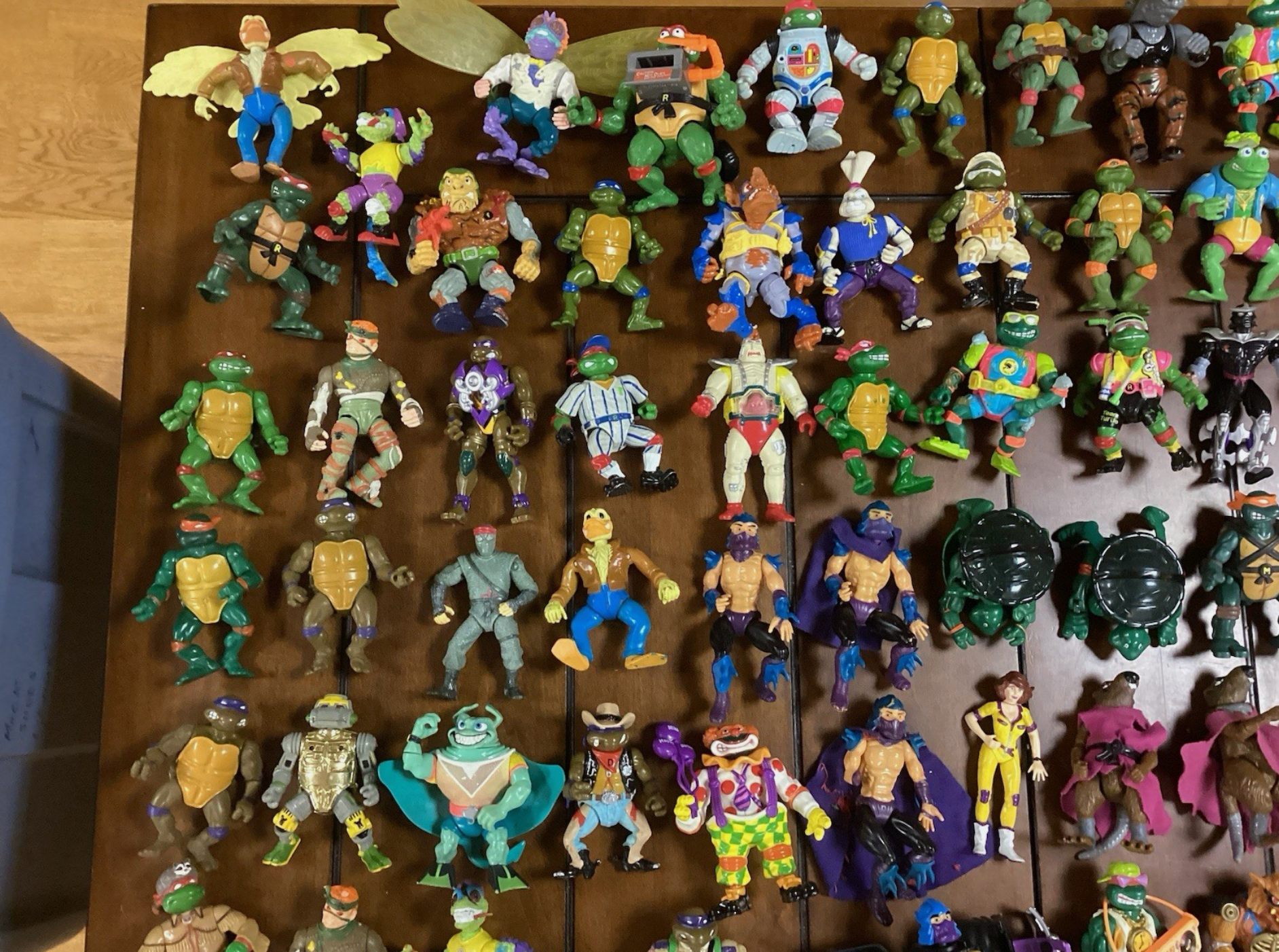 Lot of 100+ Classic Turtle Action Figures & Accessories